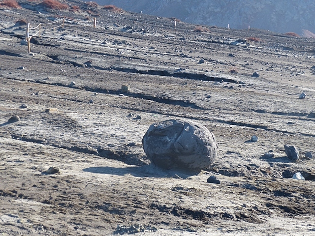 中岳噴煙と皿山周回、10日。_f0357487_14213295.jpg