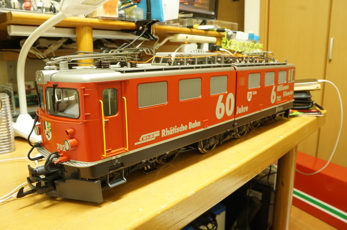 鉄道模型・G】LGB RhB Ge6/6Ⅱ 電気機関車 入線 : kazuの日々の企み！