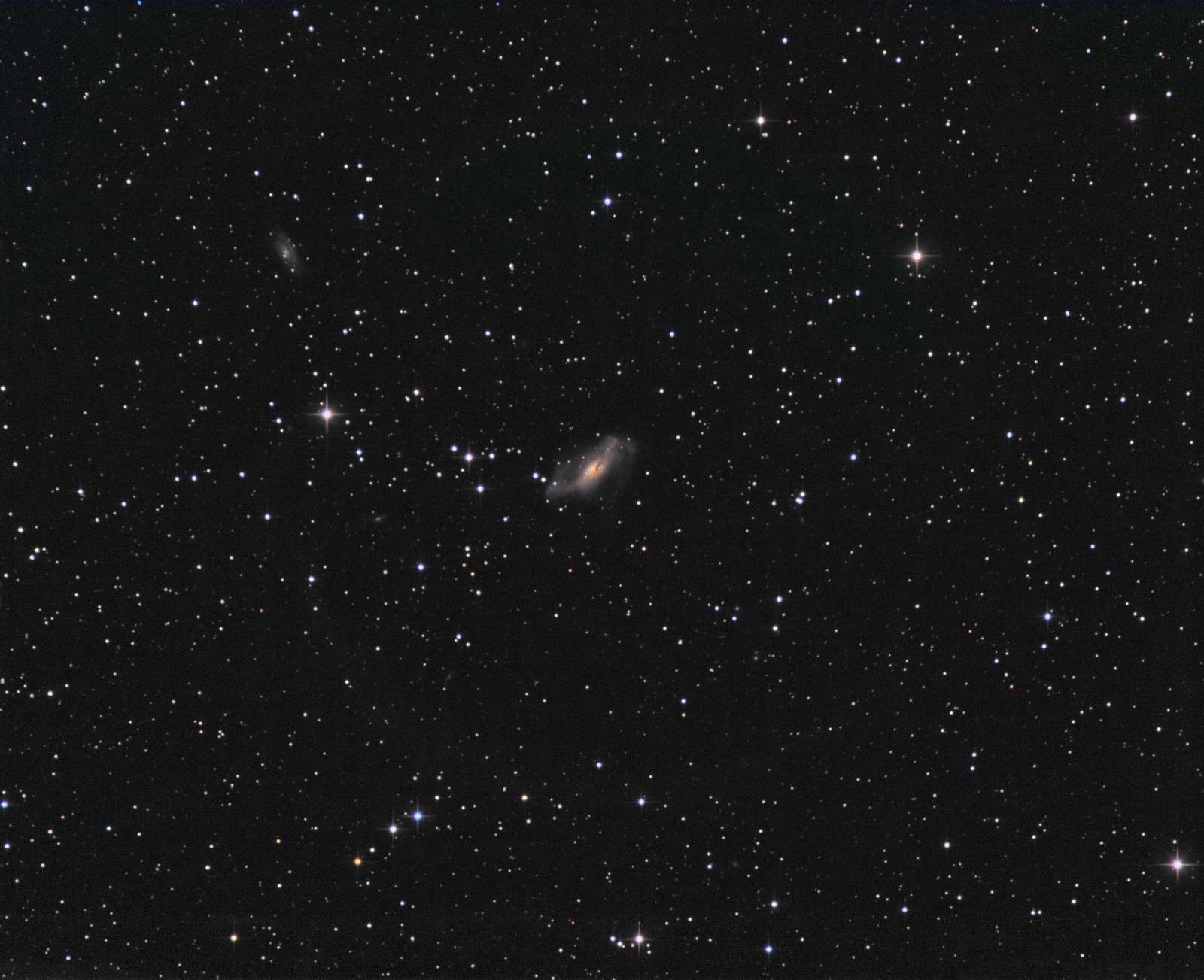 NGC2146 銀河（Dusty Hand Galaxy） キリン座_b0203904_12395228.jpg
