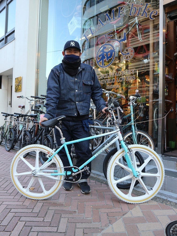 12月25日　渋谷　原宿　の自転車屋　FLAME bike前です_e0188759_19035418.jpg