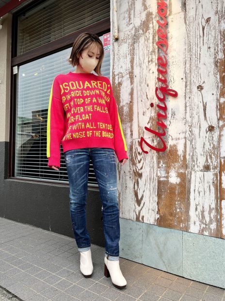 「DSQUARED2 ディースクエアード」新作ニット入荷です。_c0204280_12091876.jpeg