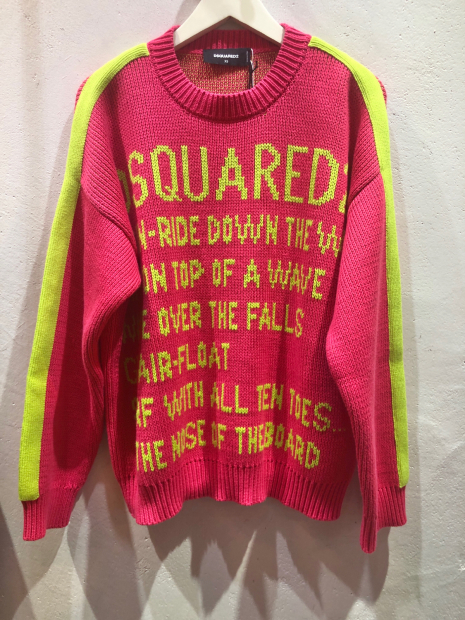 「DSQUARED2 ディースクエアード」新作ニット入荷です。_c0204280_13224922.jpg