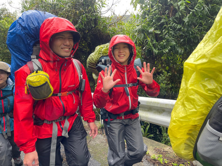 バックパッキング〔３日目〕いよいよ山道が始まった！朝から夜まで歩き続けた12kmを無事みんなで歩ききりました！_d0363878_00503274.jpg