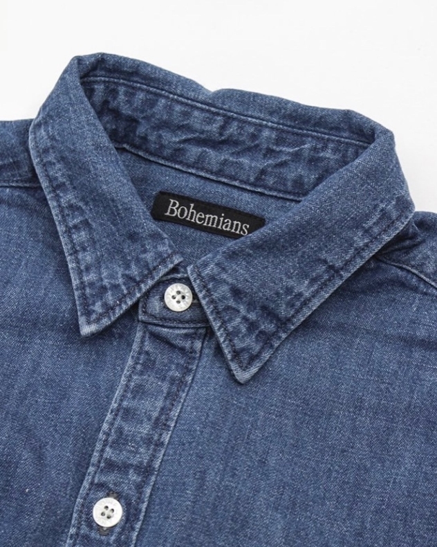 【BOHEMIANS WOMEN】DENIM  SHIRTS OP_d0000298_18393468.jpg