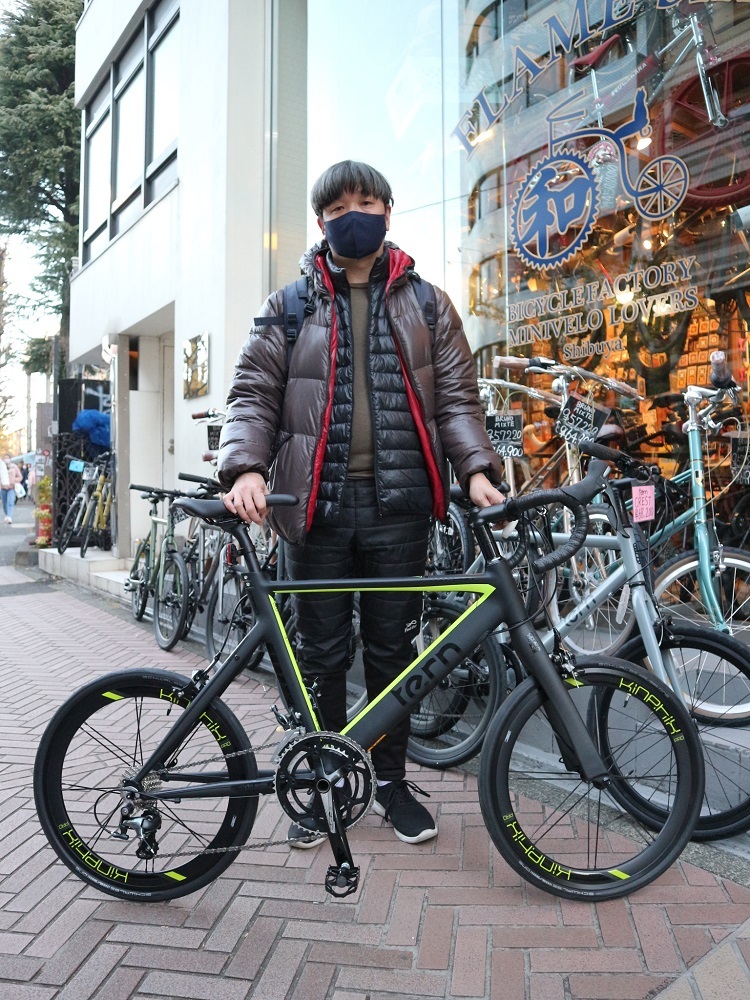 1月3日　渋谷　原宿　の自転車屋　FLAME bike前です_e0188759_18273134.jpg