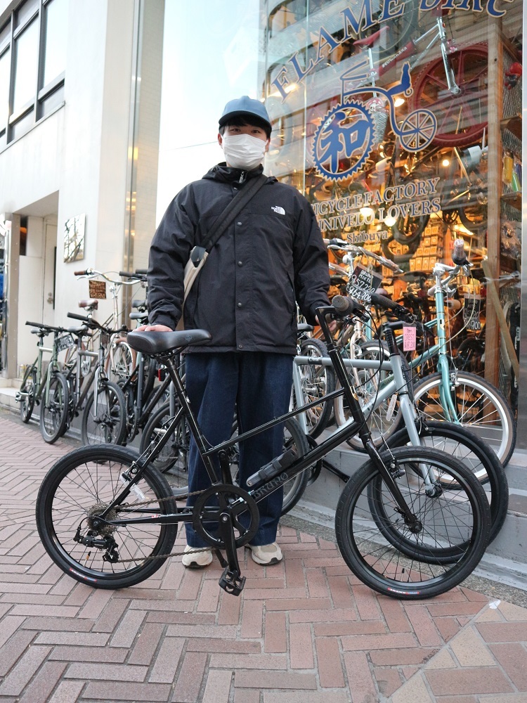 1月3日　渋谷　原宿　の自転車屋　FLAME bike前です_e0188759_18273323.jpg