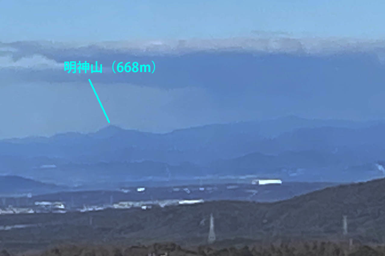 菊水山からの播磨の山々の遠望_c0129047_22412201.jpg
