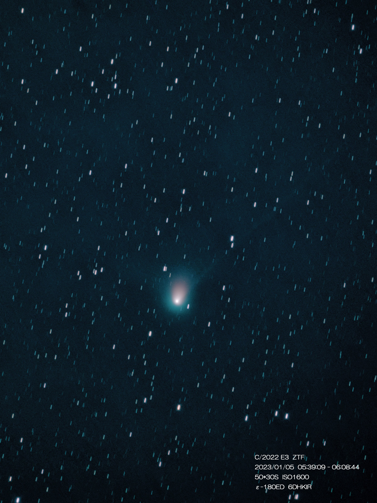 ZTF彗星 １月５日夜明け前_e0174091_17335259.jpg