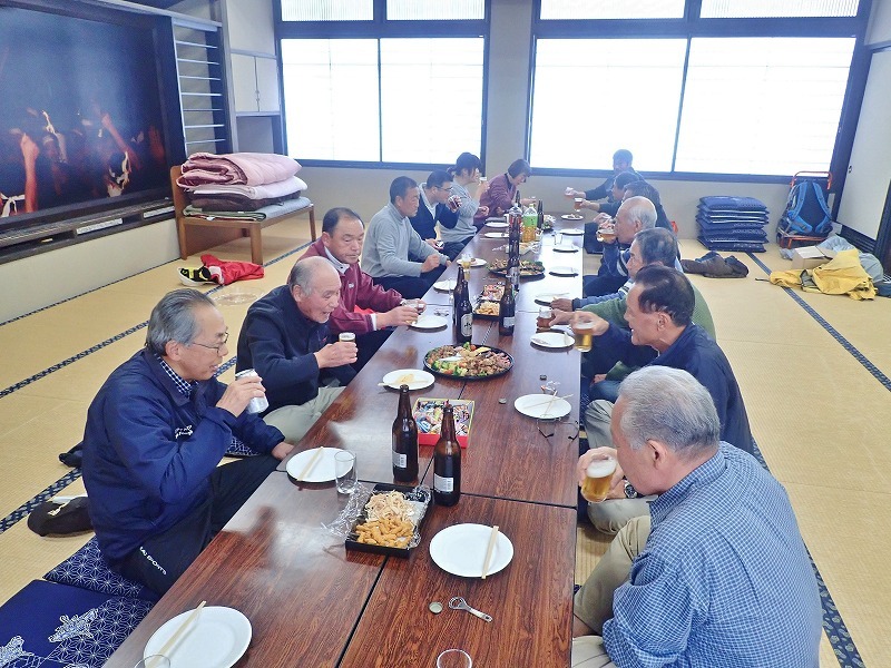 賽の神祭りの後は慰労と新年会でした_c0336902_19135890.jpg