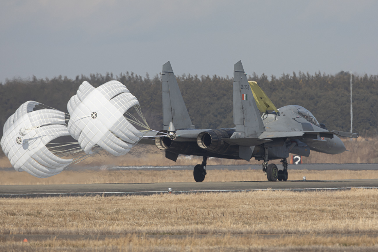 VEER GUARDIAN 2023 INDIAN AIR FORCE Su30MKl　2日目_a0152631_20384703.jpg