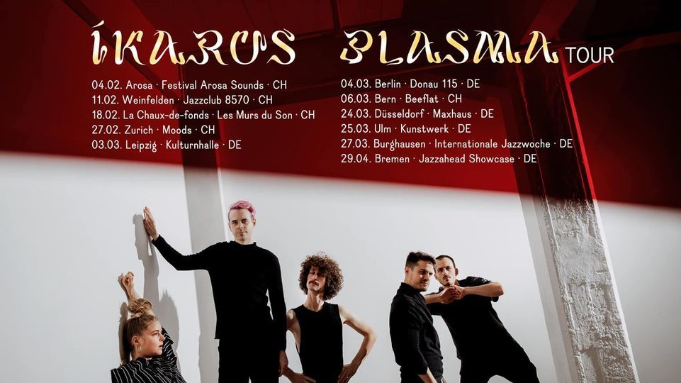 スイスのバンド Ikarus（イカルス）、 結成10周年ライヴ_e0081206_10224957.jpg