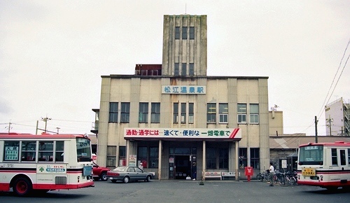 一畑電気鉄道　松江温泉駅_e0030537_01501387.jpg