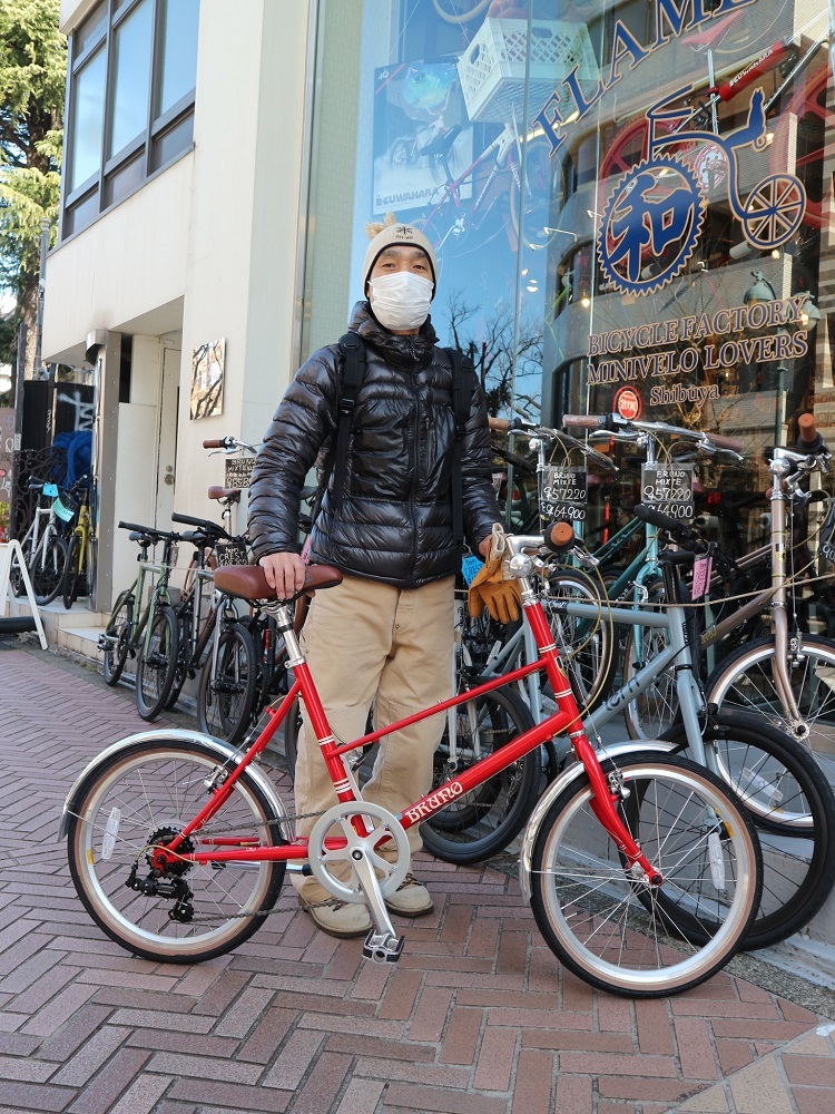 1月22日　渋谷　原宿　の自転車屋　FLAME bike前です_e0188759_17162484.jpg