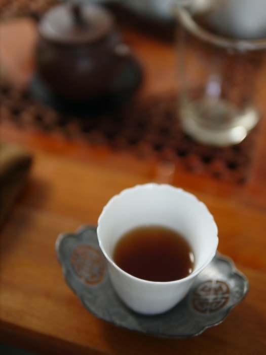 普洱茶の生茶と熟茶の違いも楽しむことができました＠中国茶指導老師_a0169924_17130742.jpg
