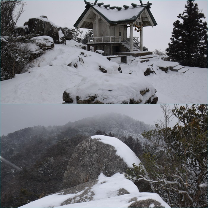 雪景色の宝満山～難所ヶ滝周回縦走。_f0016066_02463937.jpg