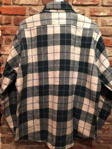 1980s \" FIVE BROTHER - MADE IN U.S.A - \" 100% cotton VINTAGE HEAVY-FLANNEL CH SHIRTS ※ 好配色_d0172088_20153659.jpg