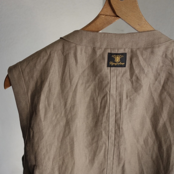 3月の製作予定 / classic artisanal linen vest_e0130546_11305194.jpg