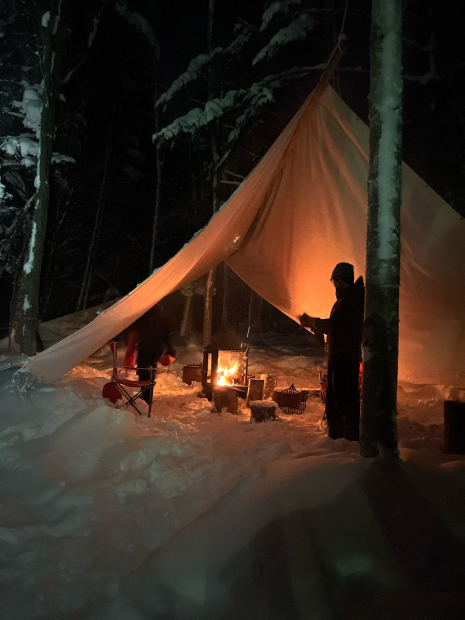【極寒-25℃】初めてのウィンターハンモック泊に挑戦 in 当麻キャンプ場_d0197762_10063928.jpg
