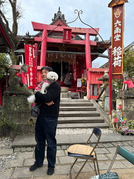 久々の松山で節分祭、犬と泊まれる別邸やすらぎにも宿泊_f0126903_16530905.jpg