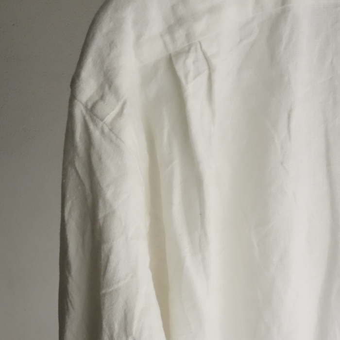 商品入荷のお知らせ / french widespred heavylinen shirt_e0130546_19070316.jpg