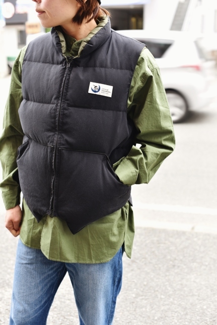 別注：SAMPLE　　Crescent Down Works　　NBNW VEST_d0152280_04300587.jpg