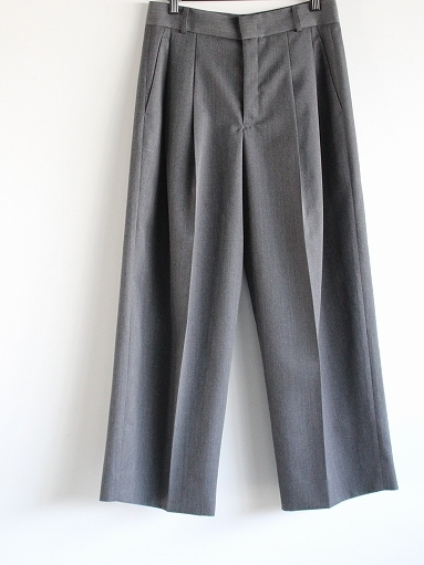 Cale　Wool Vist Trouser / Top gray_b0139281_18212867.jpg