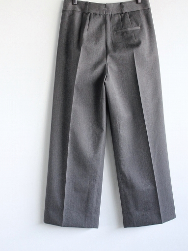 Cale　Wool Vist Trouser / Top gray_b0139281_18213632.jpg