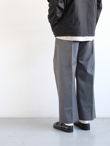 Cale　Wool Vist Trouser / Top gray_b0139281_18220193.jpg