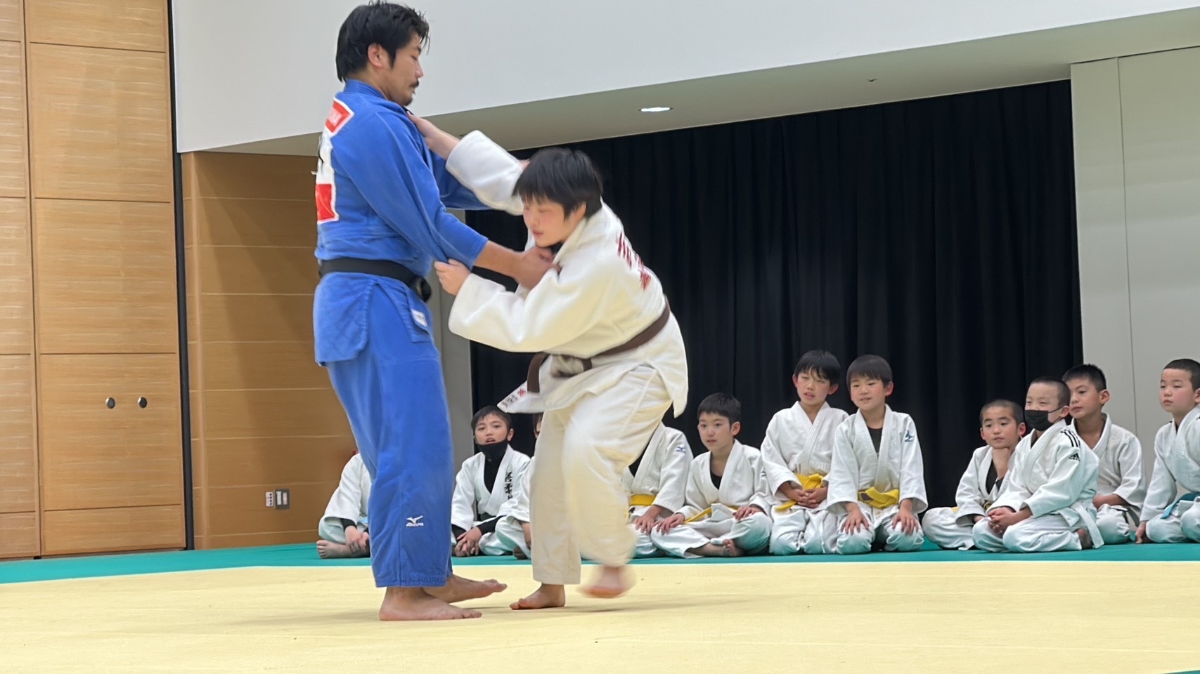 オリンピック銅メダリスト西山将士選手&#129353;in照葉_b0172494_12312694.jpeg