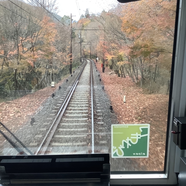 ツアー初日、乗りたかった叡山電鉄で鞍馬へ。_a0334793_13441578.jpg