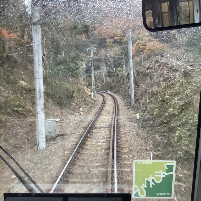ツアー初日、乗りたかった叡山電鉄で鞍馬へ。_a0334793_13453135.jpg