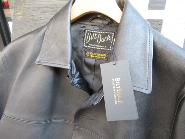 BILT BUCK (by ATTRACTIONS.CO) Lot.763 Horsehide Royal Half Coat Limited_f0349544_14302618.jpg