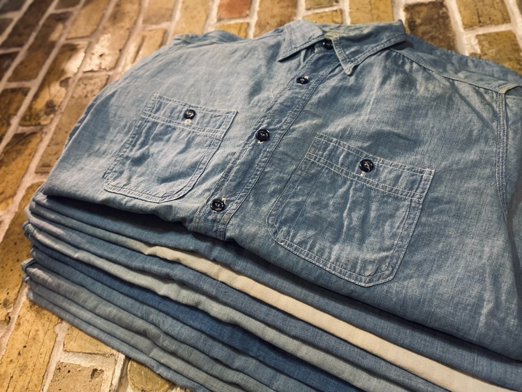 マグネッツ神戸店 2/22(水)春Vintage入荷! #3 Chambray Shirt!!!_c0078587_10314135.jpg