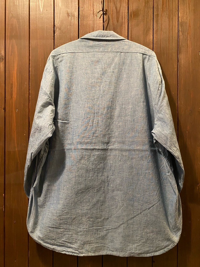 マグネッツ神戸店 2/22(水)春Vintage入荷! #3 Chambray Shirt!!!_c0078587_10370704.jpg