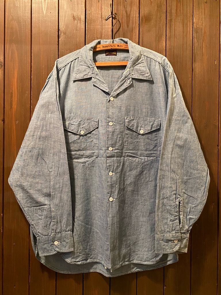 マグネッツ神戸店 2/22(水)春Vintage入荷! #3 Chambray Shirt!!!_c0078587_10370774.jpg