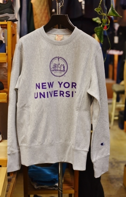 Champion　×　GRAIG GREEN　　Collection SWEAT　　スタイル★★_d0152280_08045337.jpg