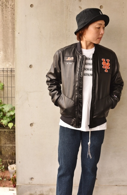 Champion　　PU LEATHER JACKET　　Europe Limited MODEL ★★_d0152280_09135972.jpg