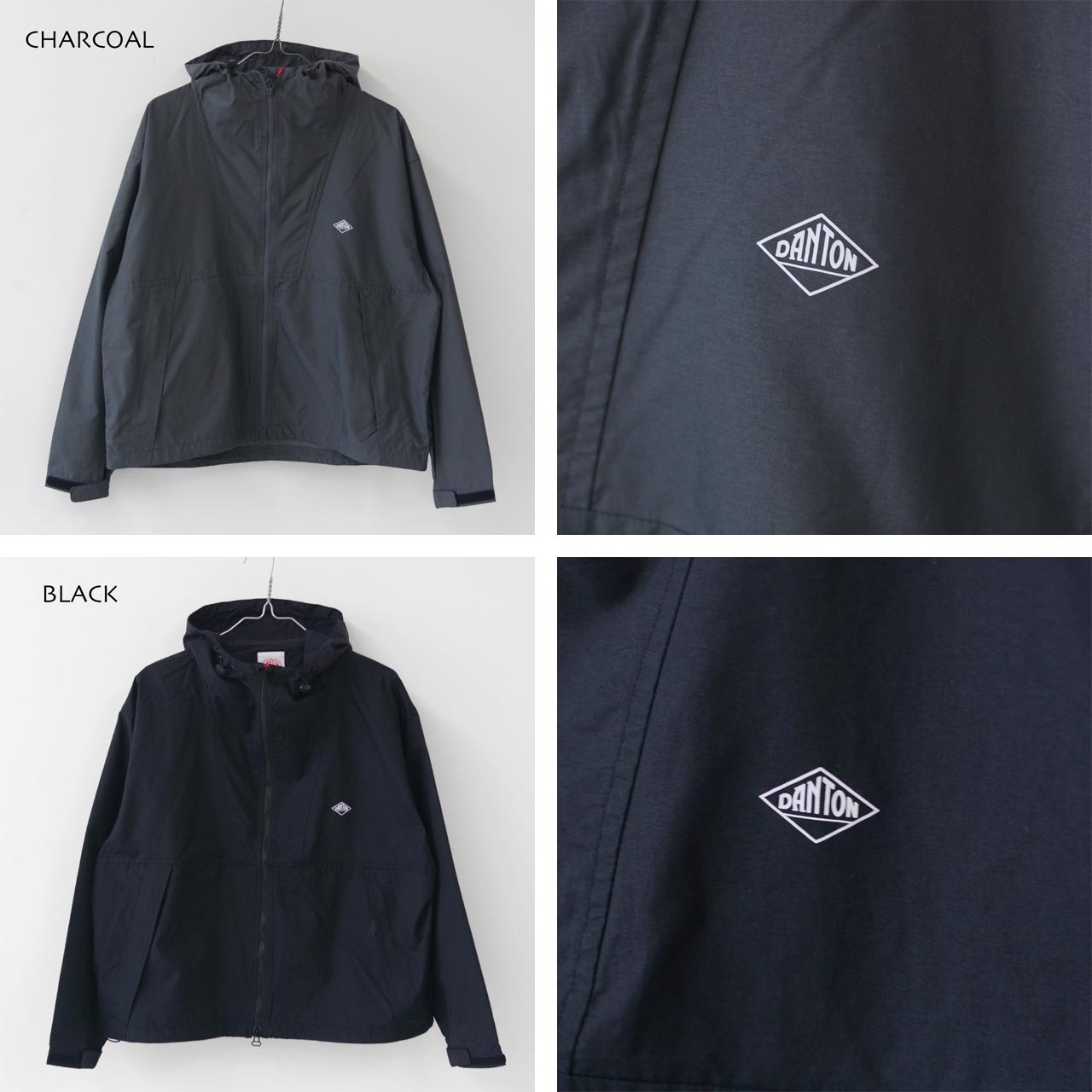 DANTON [ダントン]  W STUNNER NYLON HOODED SHORT JACKET [DT-A0285SNY]_f0051306_17213923.jpg