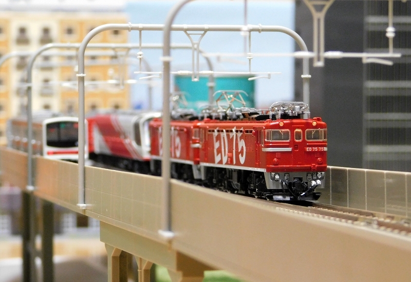 海外輸入TOMIX　トミー75周年記念列車セット＋E853 有がい貨車セット。計２セット 鉄道模型