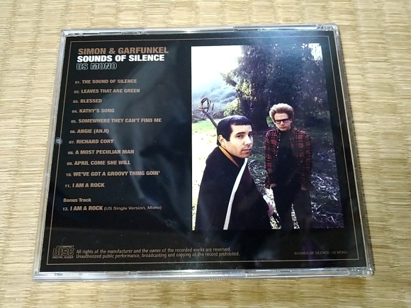 SIMON & GARFUNKEL / SOUNDS OF SILENCE US MONO_b0042308_17361805.jpg