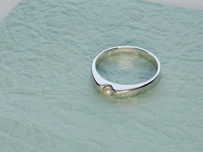 結婚記念日の指輪　真珠婚式　｜　岡山_d0237570_17485333.jpg