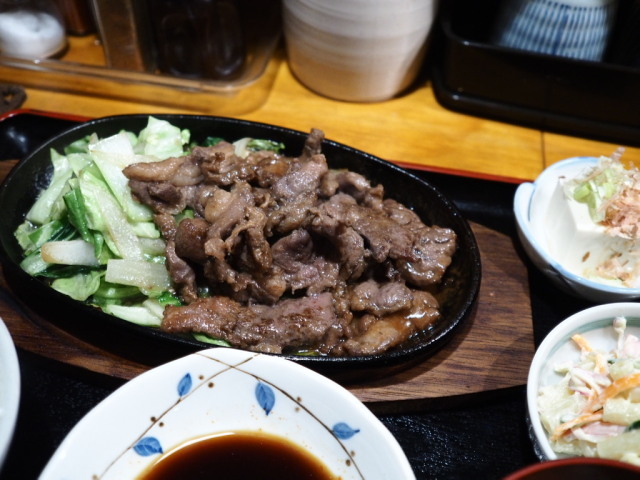 居酒屋 大将　その５(成吉思汗定食)_d0153062_21283722.jpg