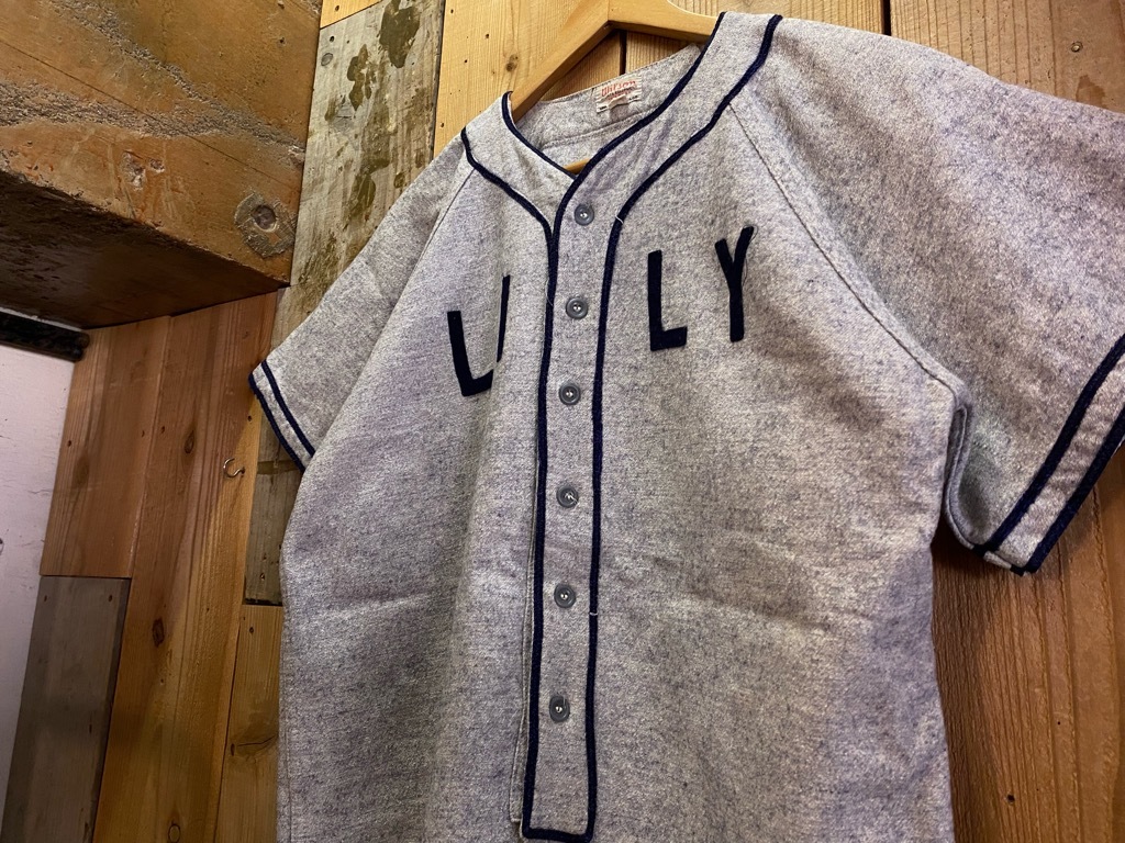 3月8日(水)マグネッツ大阪店春物Vintae入荷第2弾!!#2 Athletic編!1920s~1960s Baseball Shirt&Pants!!_c0078587_21052422.jpg