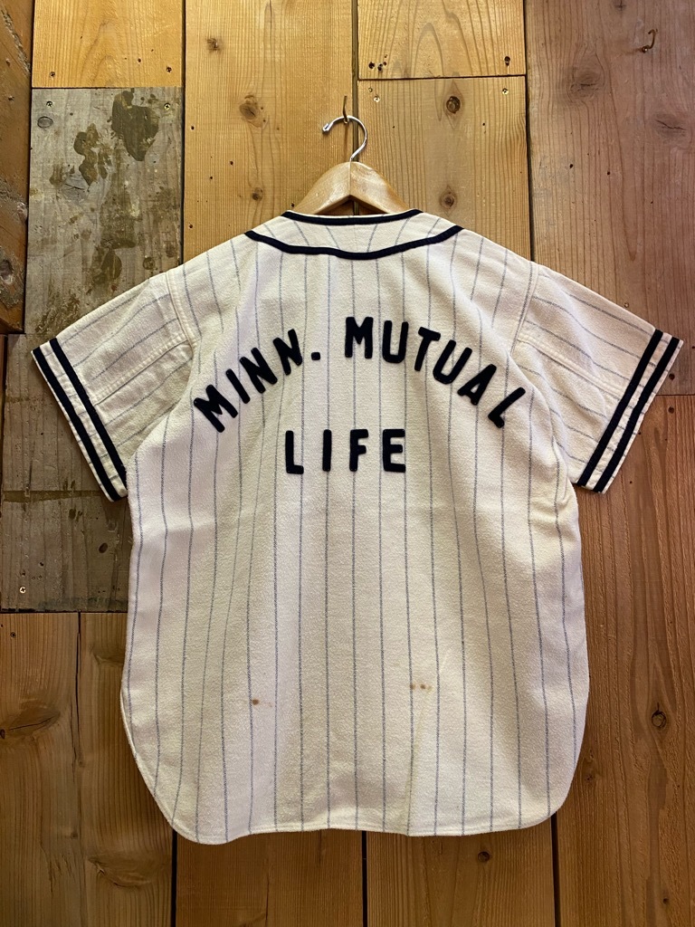 3月8日(水)マグネッツ大阪店春物Vintae入荷第2弾!!#2 Athletic編!1920s~1960s Baseball Shirt&Pants!!_c0078587_21062804.jpg