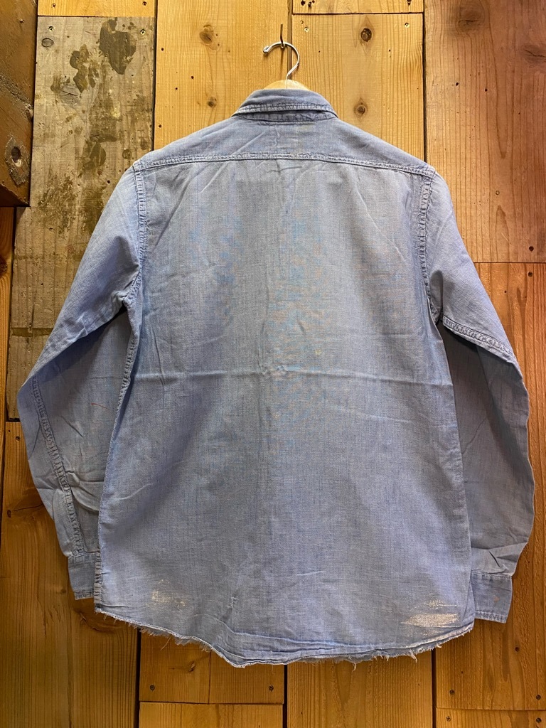 3月8日(水)マグネッツ大阪店春物Vintae入荷第2弾!!#3 Work編!\"GOLD BOND\"HBT ShopCoat,\"Securalls\"Coverall&Chambray!!_c0078587_21242675.jpg