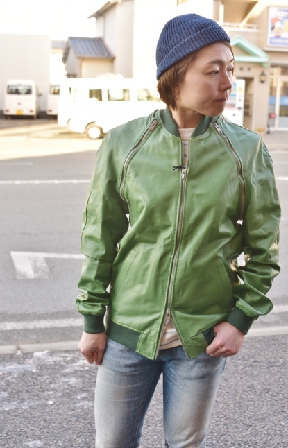A-2 RAM LEATHER JACKET　　MADE IN ITALY　　etc..._d0152280_12163931.jpg