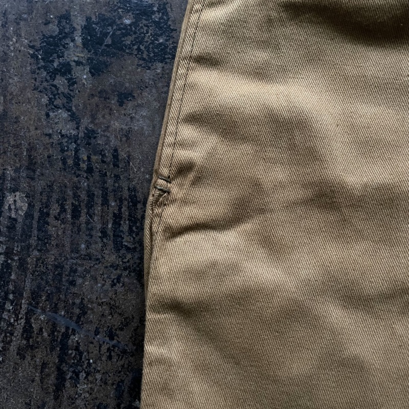 1930\'sFrench Military Unusual Color Cotton Bourgeron Pants/1950\'s White HBT Work Jacket_f0370108_16364794.jpeg