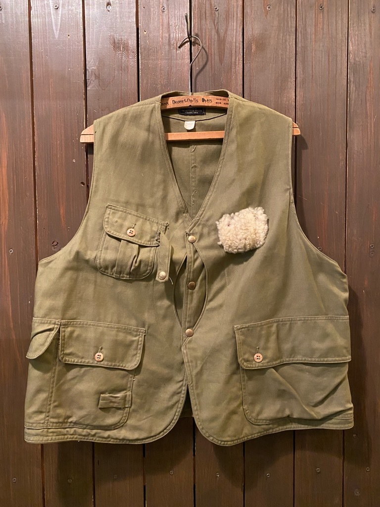 マグネッツ神戸店 3/15春Vintage入荷!第2弾! #3 Hunting Vest!!!_c0078587_20341174.jpg