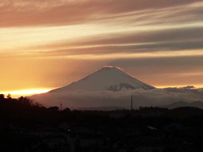 富士山とドラマチックな空_f0296312_23331595.jpg