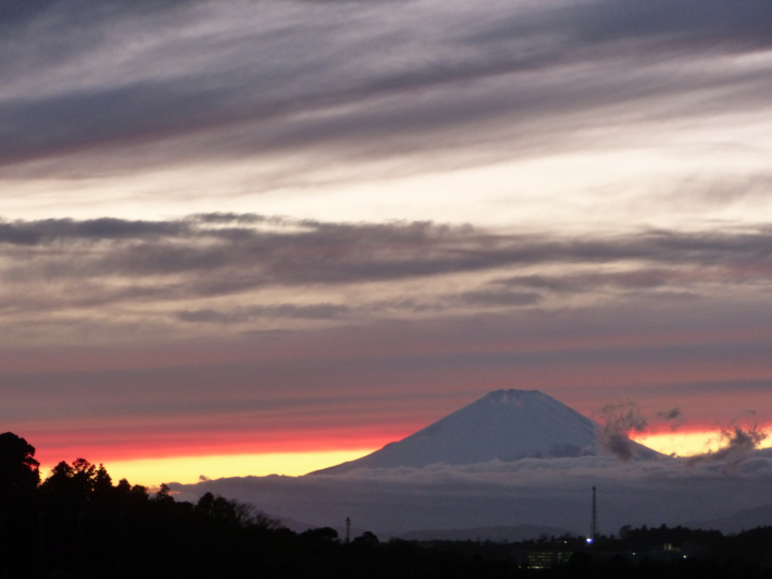 富士山とドラマチックな空_f0296312_00072193.jpg
